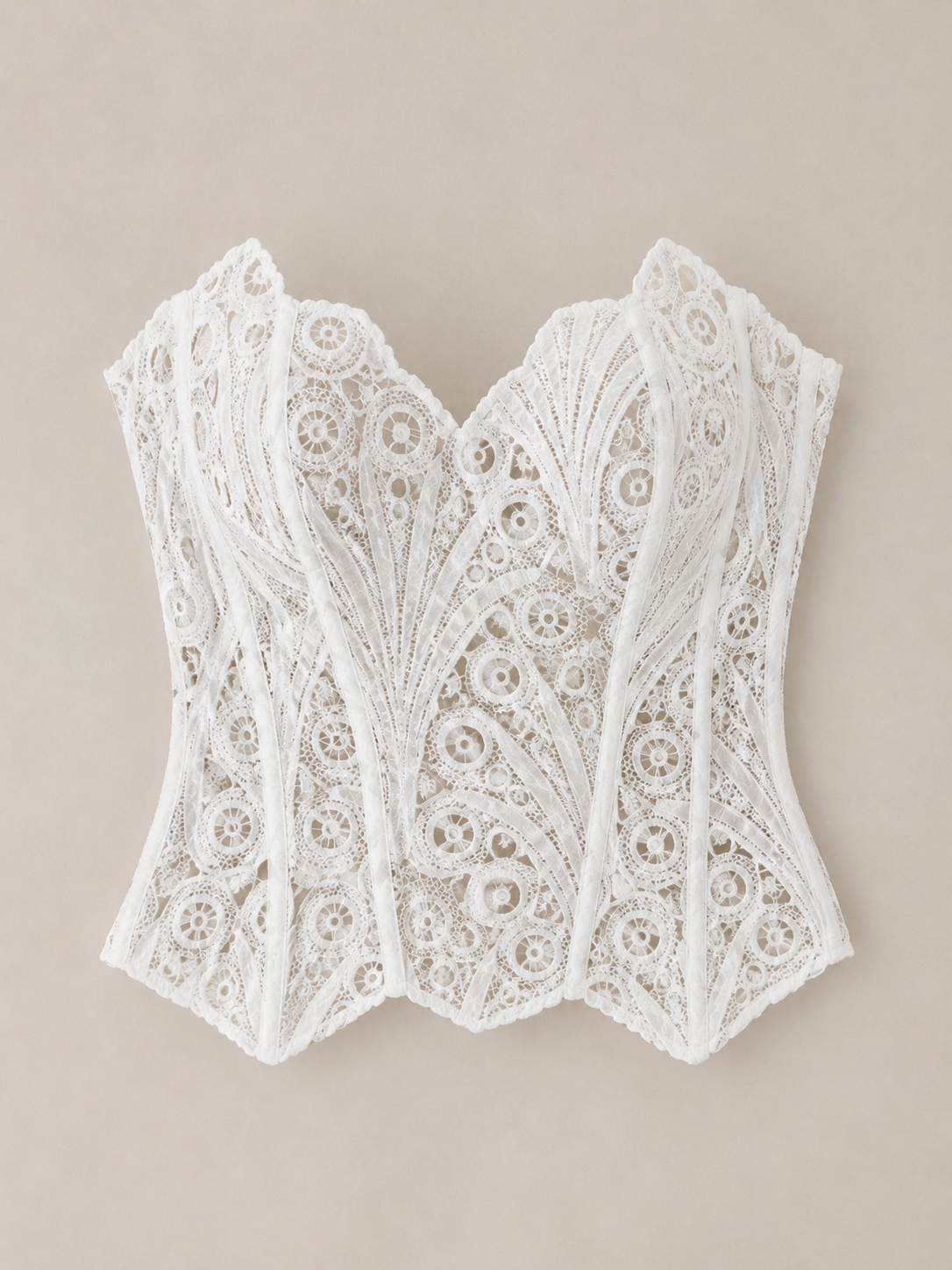 Corset Lina blanc