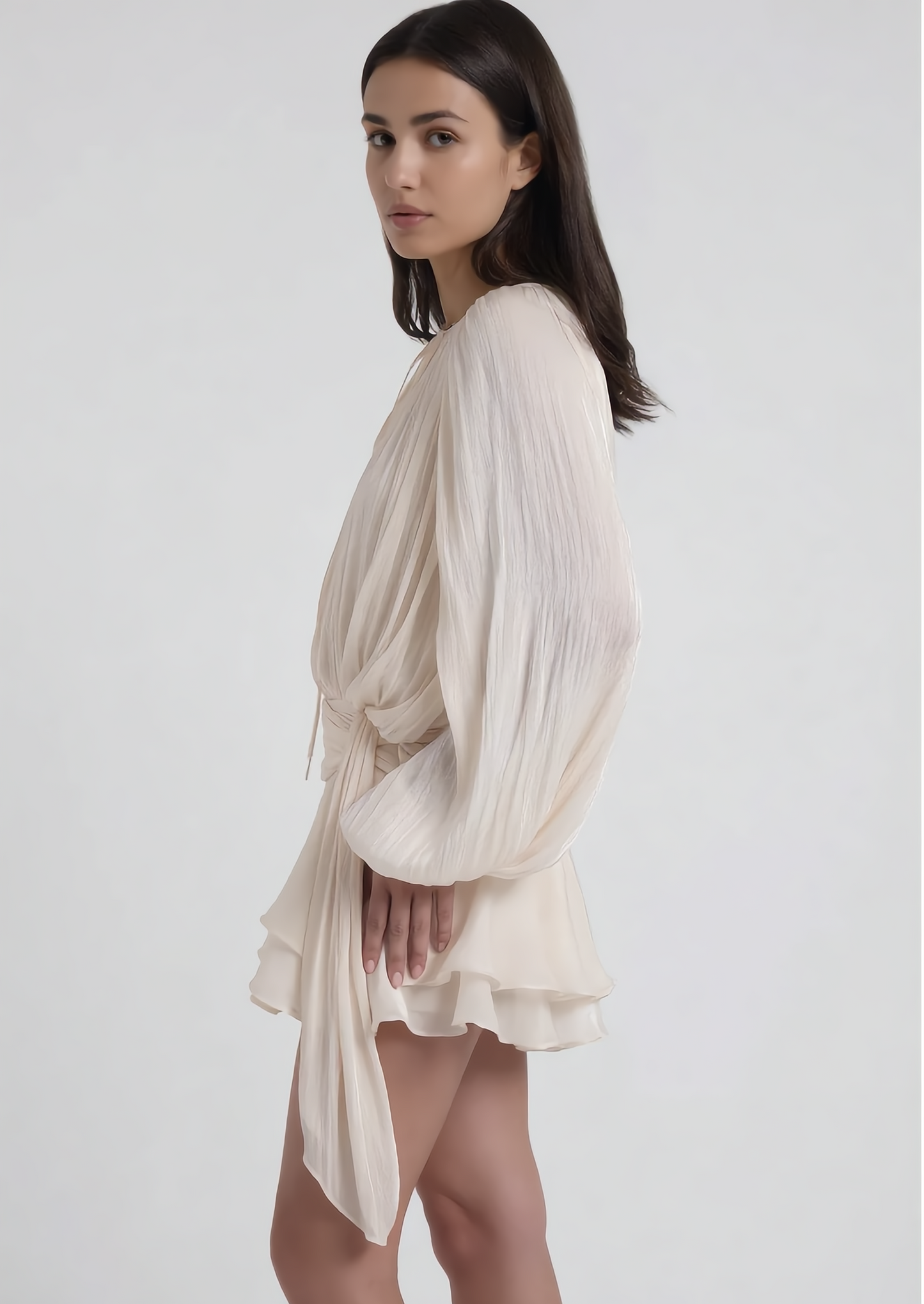 Robe Georgina blanche