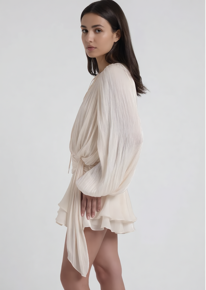 Robe Georgina blanche